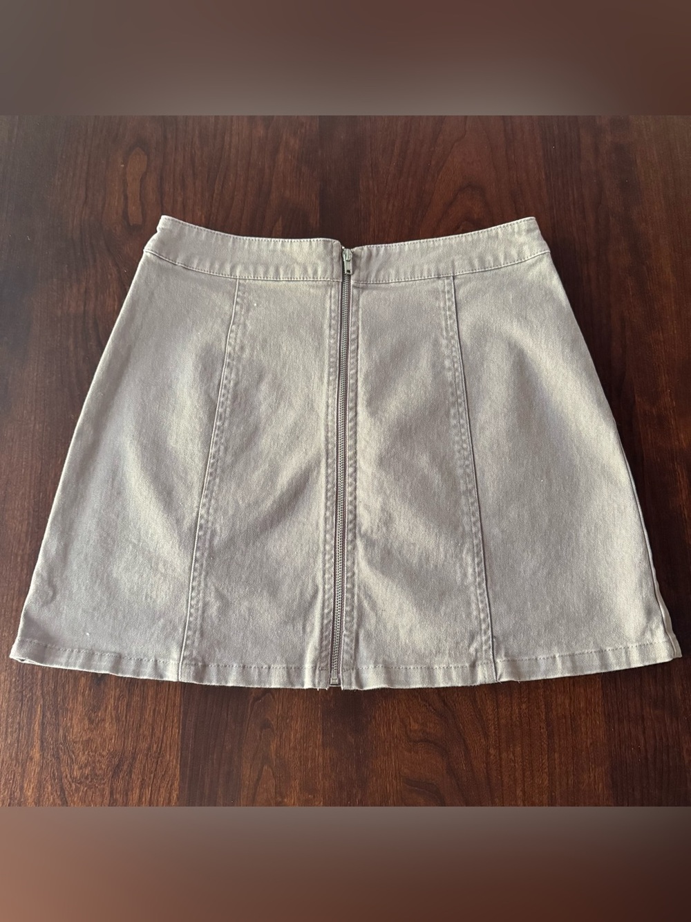 Denim Mini Skirt